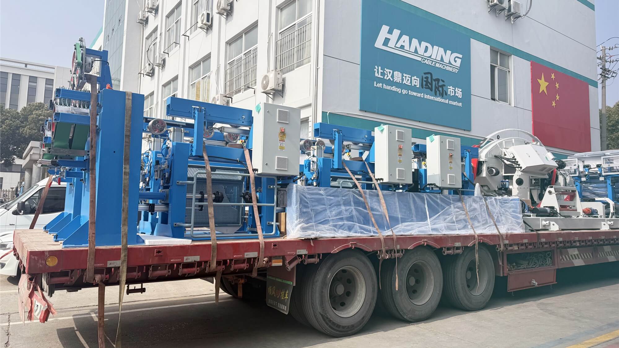 漢鼎 DTE-1250D 型束絞機(jī)出貨